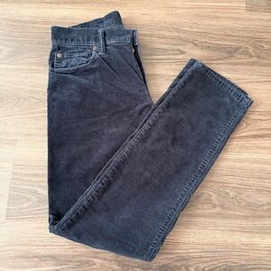 Todd Snyder Mens Navy Blue Corduroy Slim Straight Pants 28x32(30)JE037852-BL03